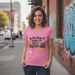 Ladies' V-Neck T-Shirt