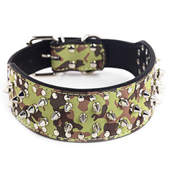 Large Dog Rivet Pet Collar