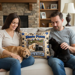 Spun Polyester Square Pillow